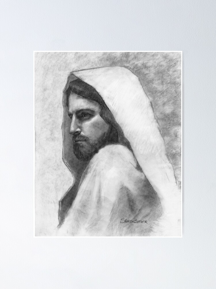 Thumbnail 1 of 3, Poster, Savior Jesus Christ designed and sold by SharonButler.