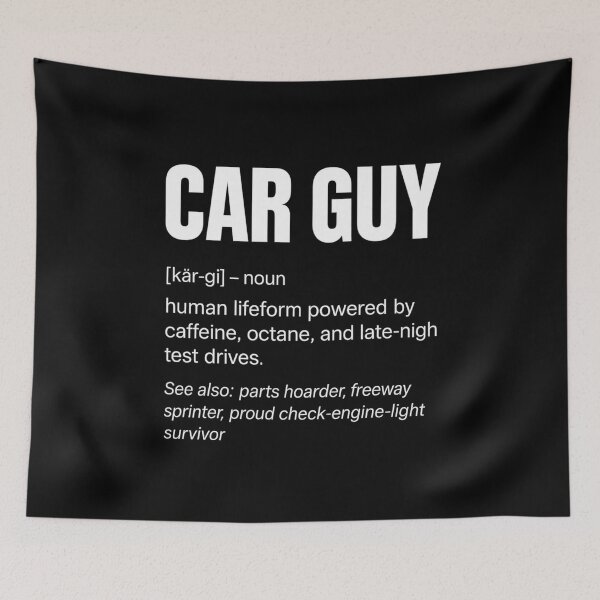 Item preview, Car Guy Definition – Caffeine, Octane & Late-Night Test Drives designed and sold by louzza  shop.