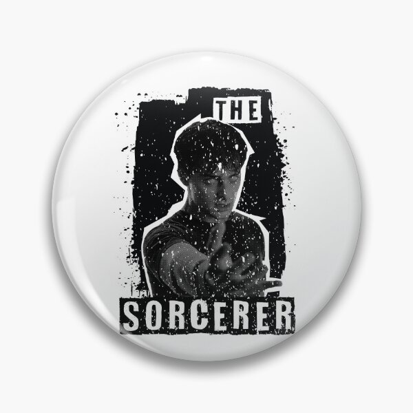 Item preview, STRANGER THINGS 5: THE SORCERER BLACK AND WHITE (GRUNGE STYLE) designed and sold by FunGangStore.