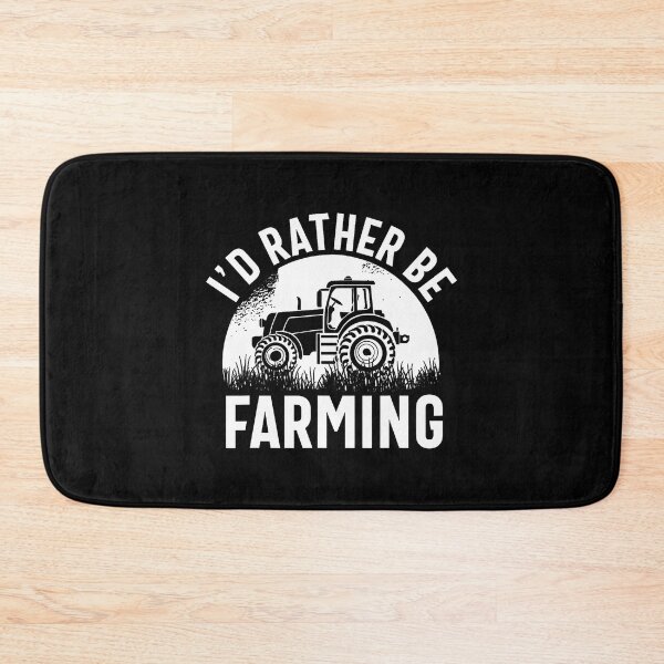 Item preview, I'D Rather Be Farming Funny Farmer Farm Tractor Driver designed and sold by JanisPenelope.