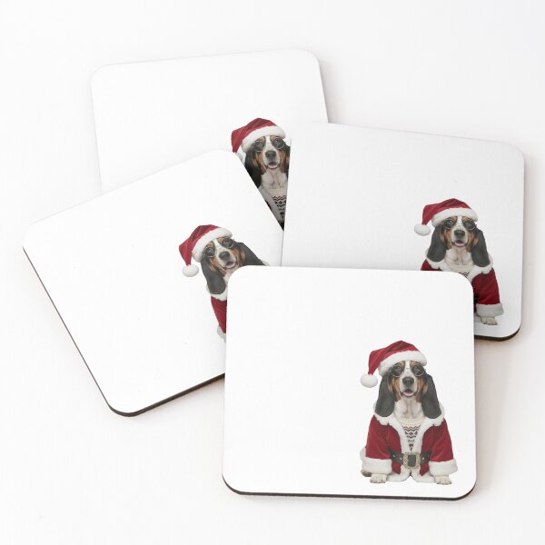 Item preview, Basset Hound Santa Art | Nordic Sweater designed and sold by slydawgstudio.