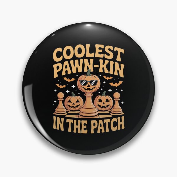 Item preview, Coolest Pawn-kin in The Patch Pawn Chess Halloween Pumpkin designed and sold by TechnicalSara.