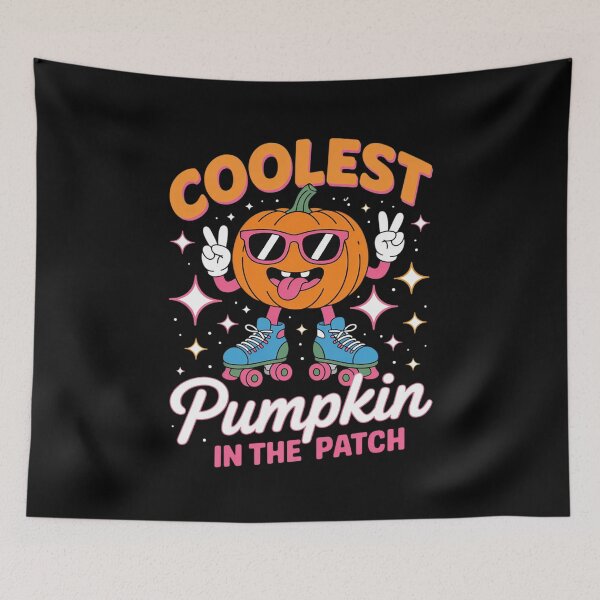 Item preview, Coolest Pumpkin in The Patch – Roller Hockey Fun designed and sold by TechnicalSara.