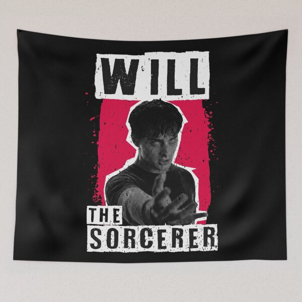 Item preview, STRANGER THINGS 5: THE SORCERER BLACK AND RED (GRUNGE STYLE) designed and sold by FunGangStore.