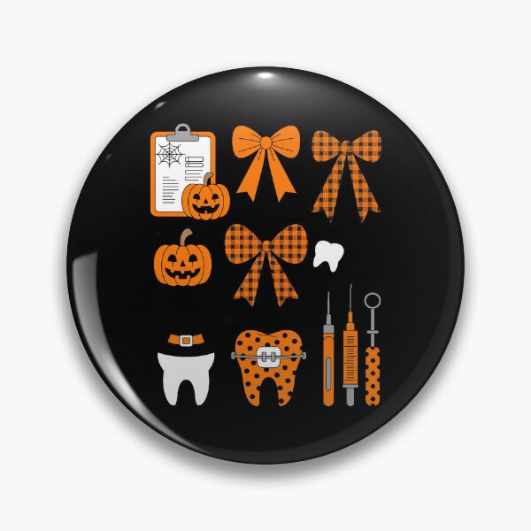 Item preview, Coquette Bow Dental Halloween Spooky Dentist Trick Or Teeth designed and sold by TechnicalSara.