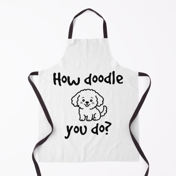 Item preview, How Doodle You Do? Cute Cavapoo Dog Pun Design designed and sold by Kristina Gale.