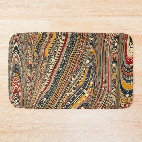 Item preview, Vintage Marbled Paper Pattern Retro Abstract Design designed and sold by PinUpPizzazz.