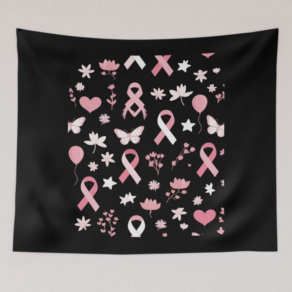 Item preview, Coquette Breast Cancer Awareness Support Pink Ribbons designed and sold by TechnicalSara.