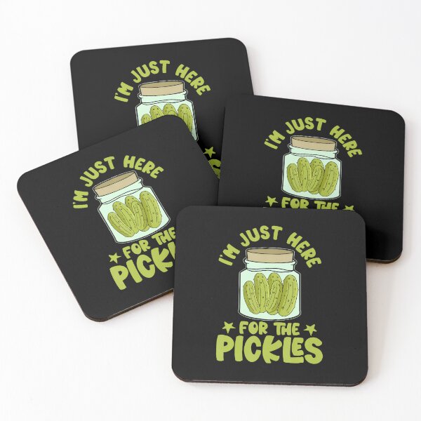 Item preview, I'm Just Here For The Pickles designed and sold by CarmelaConstan.