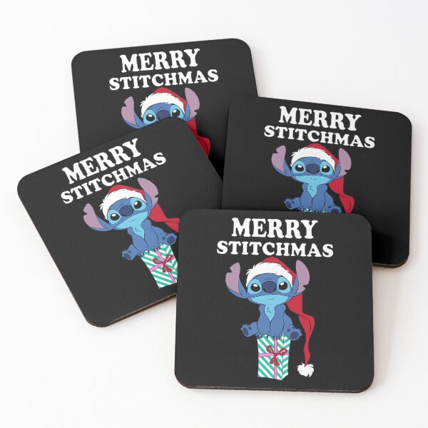 Item preview, Stitch Merry Stitchmas Funny Gift Box Santa Hat designed and sold by DemetMath.