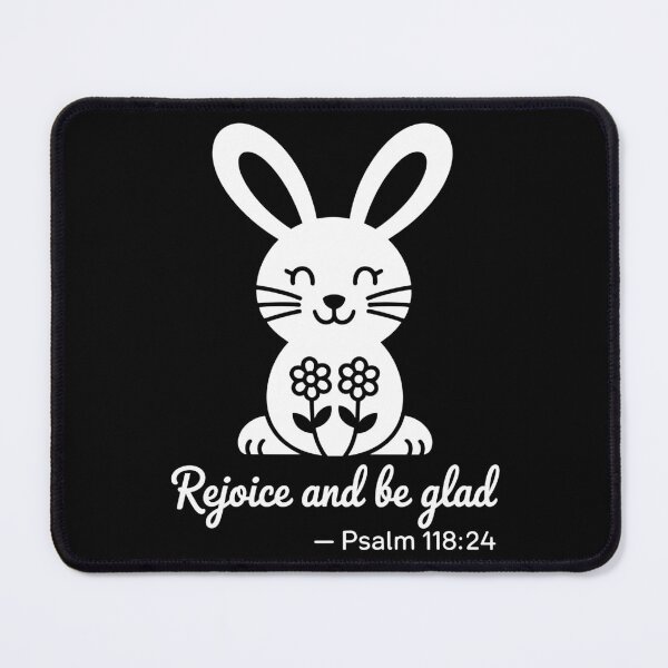 Item preview, Christian Bunny Psalm 118:24 designed and sold by theartfulaspie.