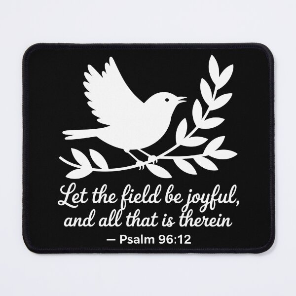 Item preview, Christian Sparrow Psalm 96:12 designed and sold by theartfulaspie.