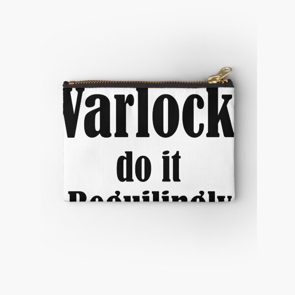 Item preview, Warlocks Do It - Archfey - Black designed and sold by EchoTheBard.