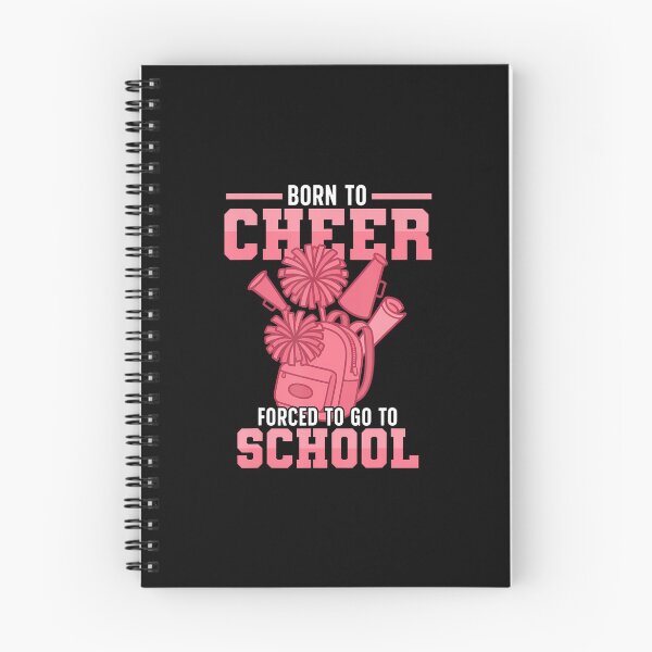 Item preview, Cheer Cheerleading Born To Cheer Forced To Go To School designed and sold by CarmelaConstan.