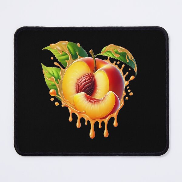 Item preview, Juicy Peach Splash Fruit Art T-Shirt designed and sold by LarryMBrown.