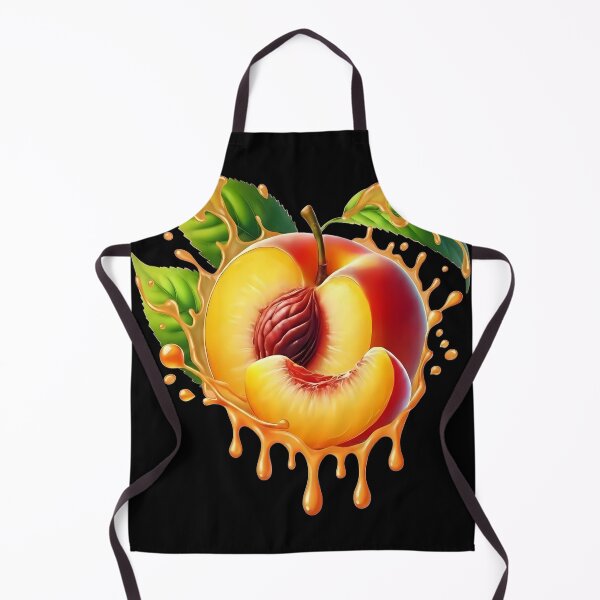 Item preview, Juicy Peach Splash Fruit Art T-Shirt designed and sold by LarryMBrown.