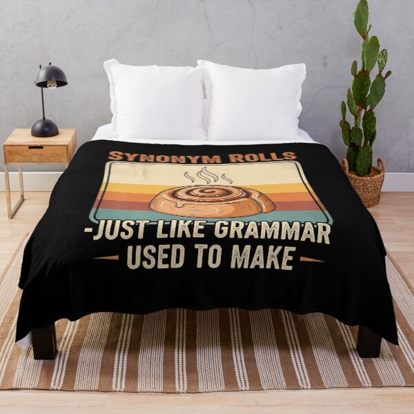 Item preview, Clever Synonym Rolls Quote Grammar Pun For Language Lovers designed and sold by BeulahJoseph.