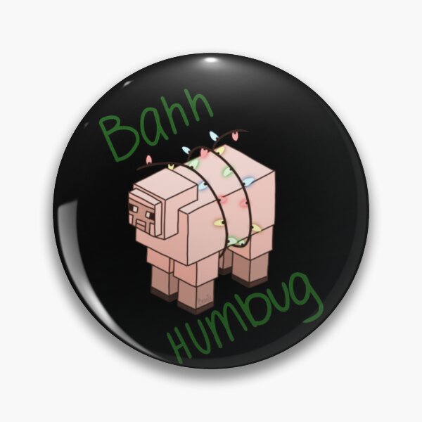 Item preview, Bahh Humbug Funny Christmas Sheep Pun designed and sold by DemetMath.