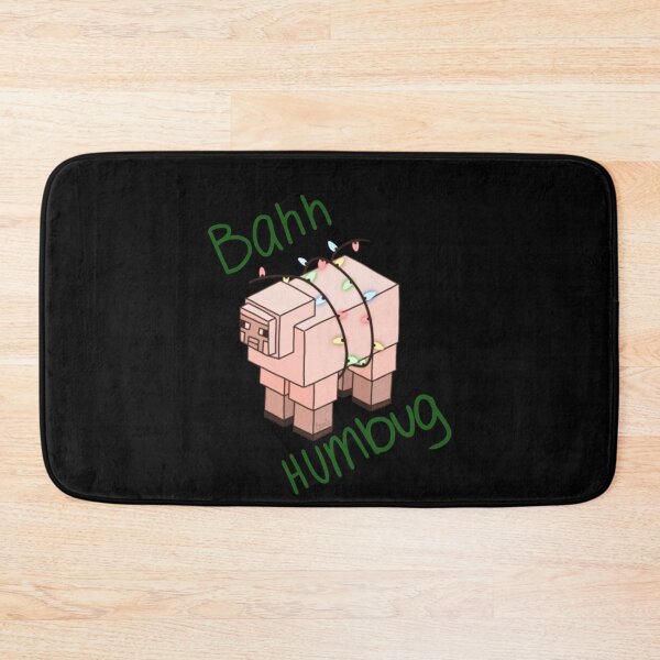 Item preview, Bahh Humbug Funny Christmas Sheep Pun designed and sold by DemetMath.