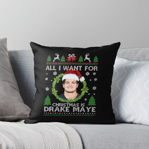 Item preview, All I Want for Christmas Is Drake Maye designed and sold by MarlinConroy.