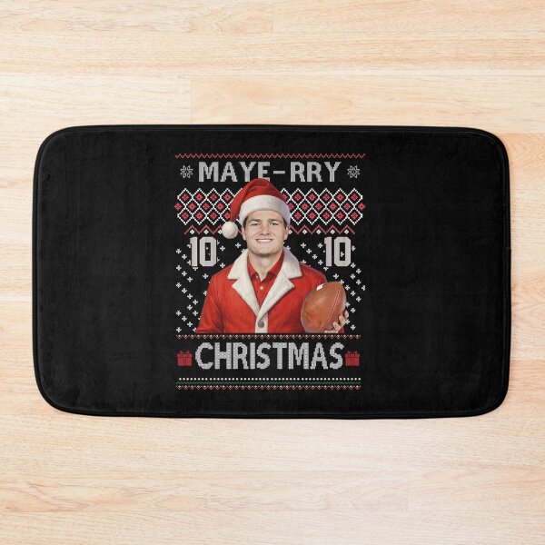 Item preview, Drake Maye Christmas Holiday Jumper, Maye-rry Christmas Ugly Xmas designed and sold by MarlinConroy.