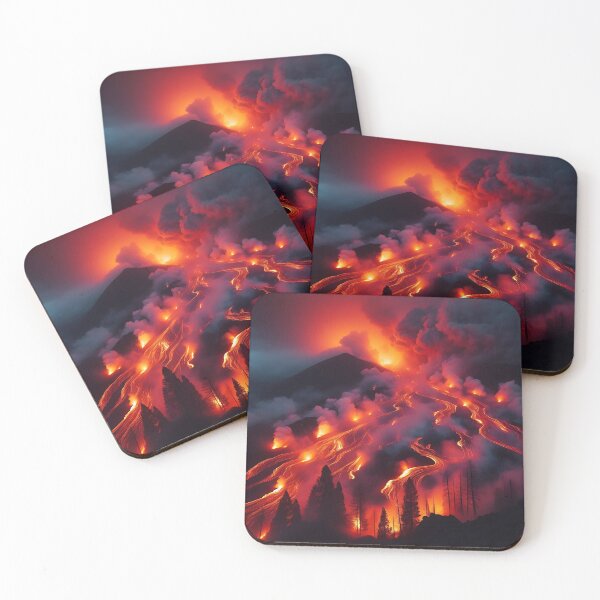 Item preview, Volcanic Eruption designed and sold by GalleryBrisArt.