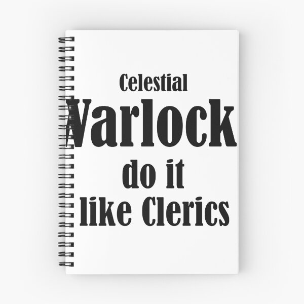 Item preview, Warlocks Do It - Celestial - Black designed and sold by EchoTheBard.