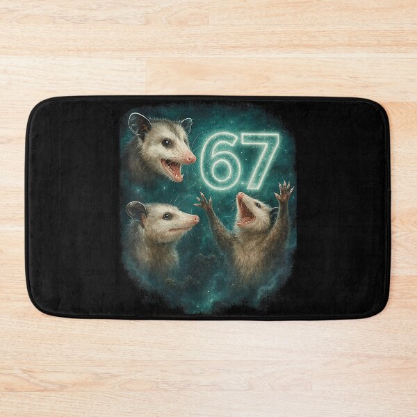 Item preview, Opossum Six Seven 6 7 Meme Possum designed and sold by Angryblu3.