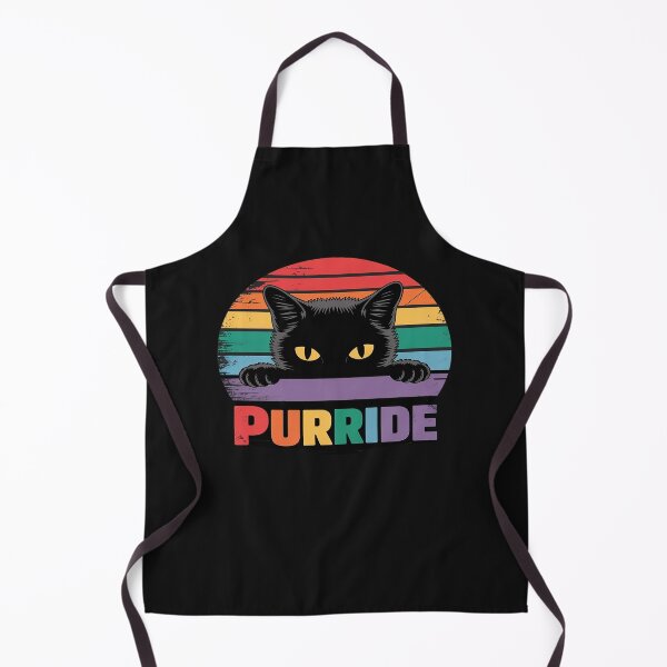 Item preview, Pride Cat Purride Gay LGBTQ Rainbow Flag designed and sold by itsnothatweird.