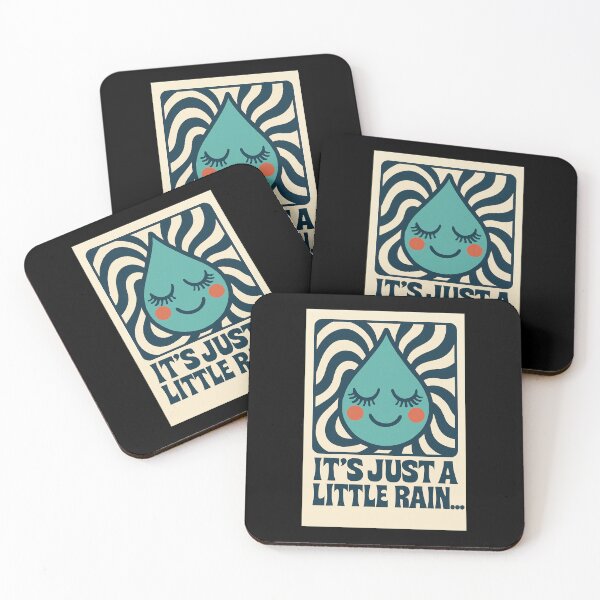 Item preview, “It’s just a little rain…” designed and sold by RiverandRain.