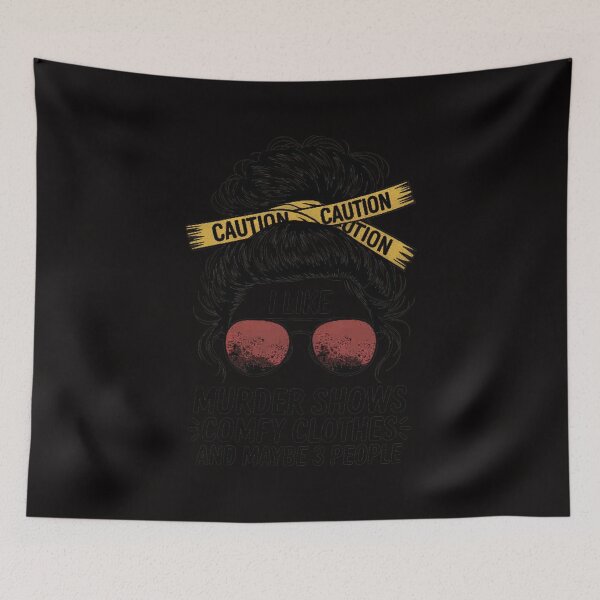 Item preview, I Like Murder Shows And Maybe 3 People Apparel designed and sold by BotboutiquePre.