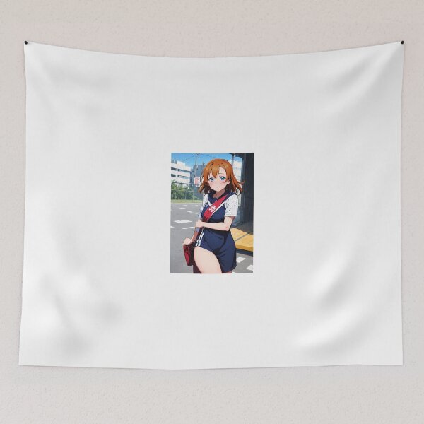 Item preview,  Energetic Love Live! Character Anime Girl: Gym Uniform and Red Bag designed and sold by iloveanimechibi.