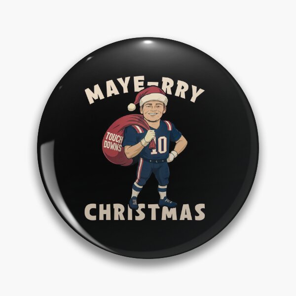 Item preview, Drake Maye New England Christmas designed and sold by MarlinConroy.