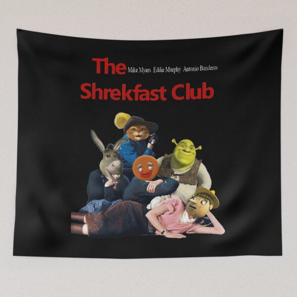 Item preview, The Shrekfast Club Parody Shrek Meme designed and sold by MaxalimetovArt.