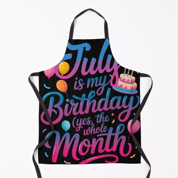 Item preview, July Birthday Month  The Whole Month Celebration Tee designed and sold by KristenosNehk.