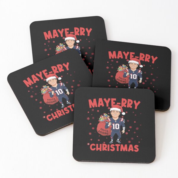 Item preview, Drake Maye New England Christmas, Maye-rry Christmas designed and sold by MarlinConroy.