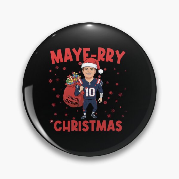 Item preview, Drake Maye New England Christmas, Maye-rry Christmas designed and sold by MarlinConroy.
