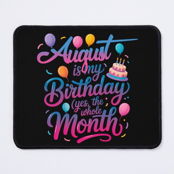 Item preview, August Is My Birthday Month  Whole Month Party Balloons designed and sold by KristenosNehk.