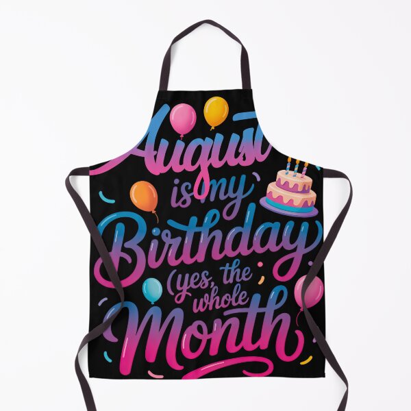 Item preview, August Is My Birthday Month Whole Month Party Balloons designed and sold by KristenosNehk.