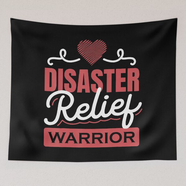 Item preview, Disaster Relief Warrior designed and sold by CarmelaConstan.