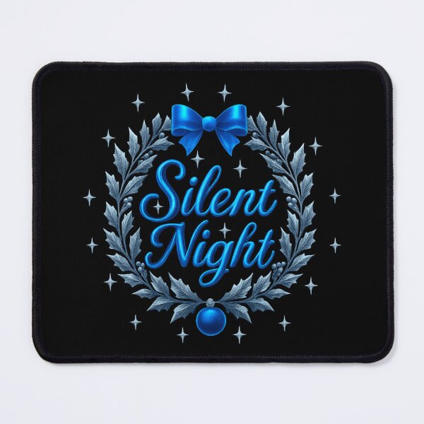 Item preview, Silent Night (blue chrome) designed and sold by Brickroad Dsigns.