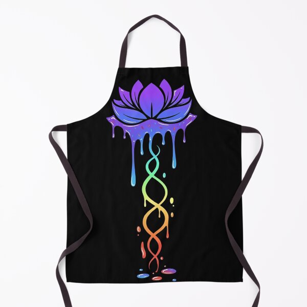 Item preview, Dripping Rainbow Lotus DNA T-Shirt designed and sold by TinaMDedrick.