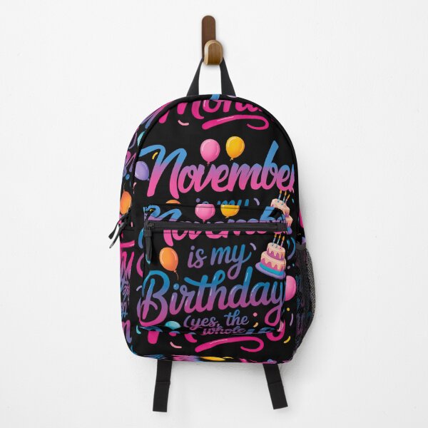 Item preview, November Is My Birthday Month Whole Month Party Design designed and sold by KristenosNehk.