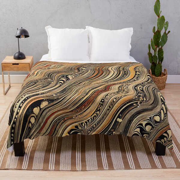 Item preview, Vintage Marbled Paper Pattern Retro Abstract Design designed and sold by PinUpPizzazz.