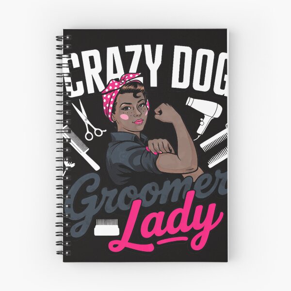 Item preview, Grazy Dog Groomer Lady Pet Stylist Dog Grooming designed and sold by BotboutiquePre.
