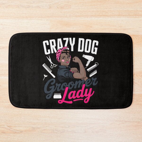 Item preview, Grazy Dog Groomer Lady Pet Stylist Dog Grooming designed and sold by BotboutiquePre.