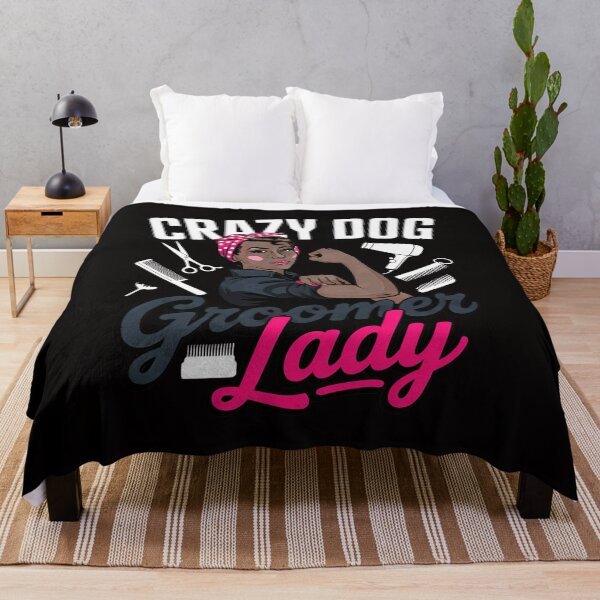Item preview, Grazy Dog Groomer Lady Pet Stylist Dog Grooming designed and sold by BotboutiquePre.
