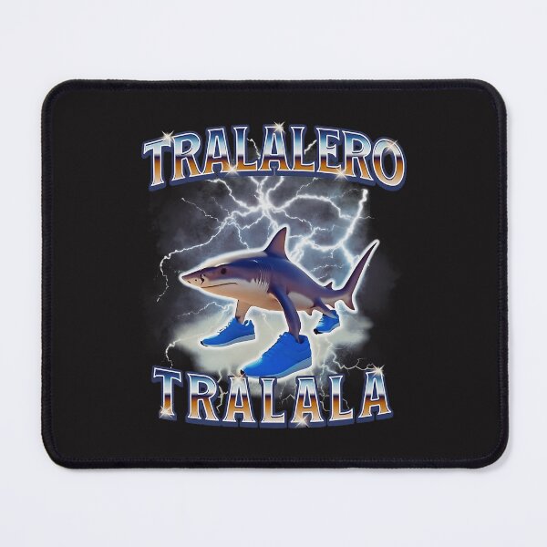 Item preview, Tralalero Tralala Funny Meme Shark Retro Bootleg Memes designed and sold by MaritzaVande.