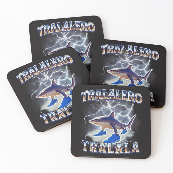 Item preview, Tralalero Tralala Funny Meme Shark Retro Bootleg Memes designed and sold by MaritzaVande.