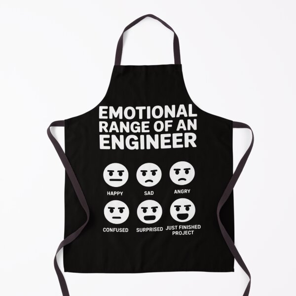 Item preview, Emotional Range Of An Engineer Engineering Faces Fan designed and sold by BotboutiquePre.